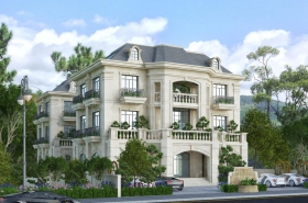Biệt thự hiện đại 3 tầng sang trọng