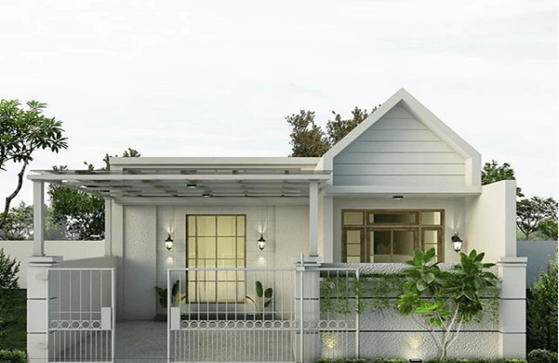nhà cấp 4 hiện đại