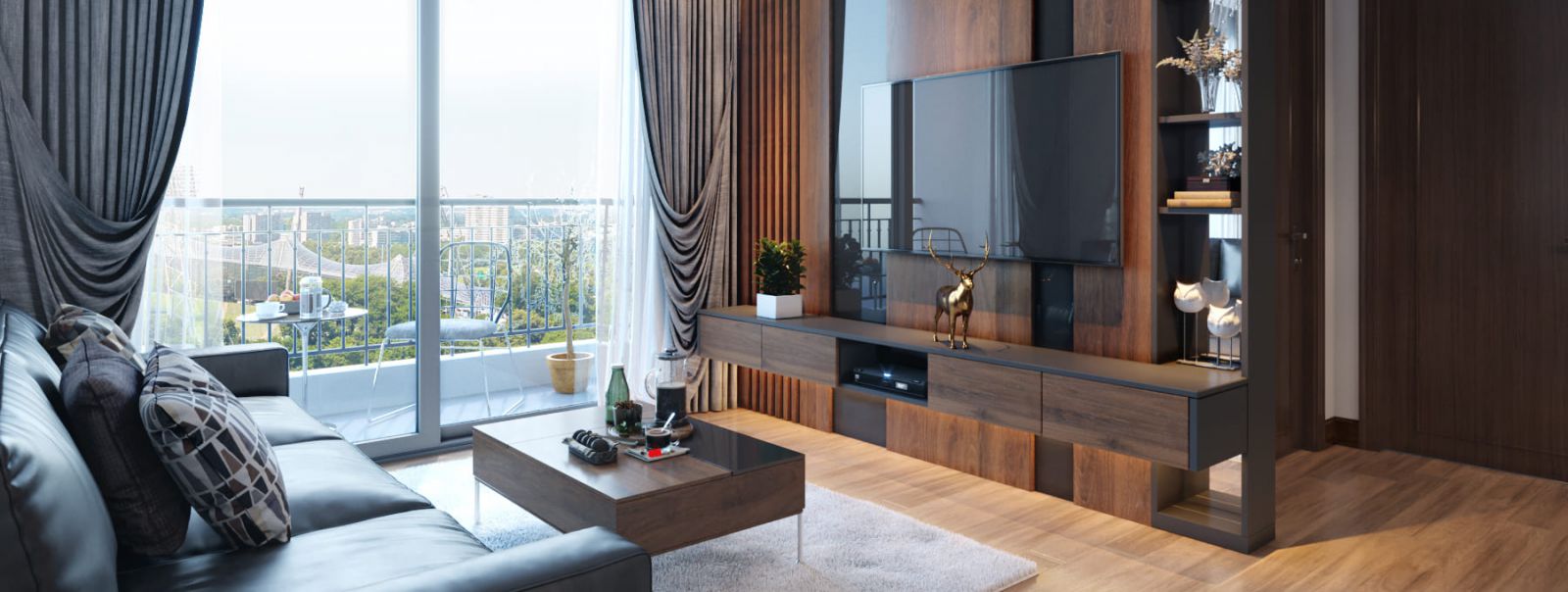 thiết kế nội thất phòng khách